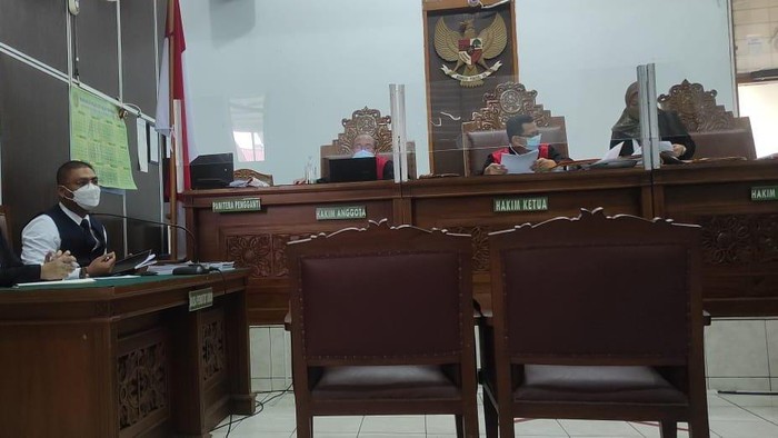 Sidang gugatan Tommy Soeharto terhadap pemerintah (Luqman-detikcom)