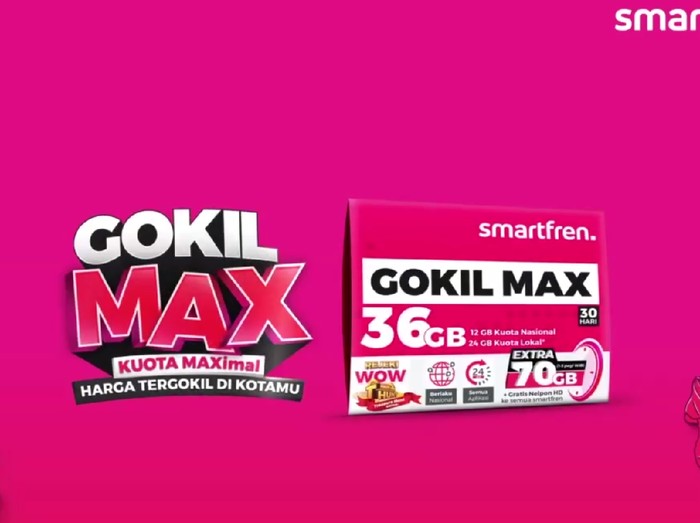Smartfren luncurkan paket internet Gokil Max