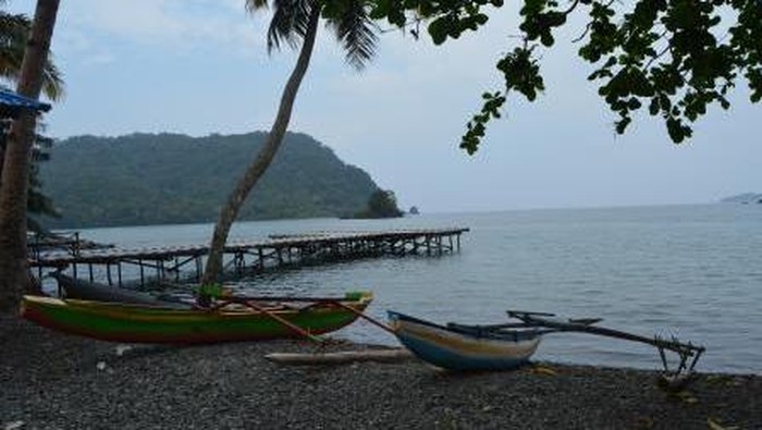 Teluk Merah Perahu Teluk Merah Papua