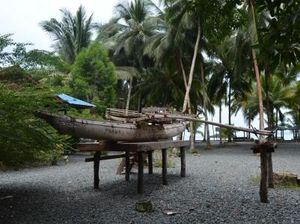 Foto Perahu Teluk Tanah Merah Papua, Bisa Dibedakan Jenis Kelaminnya