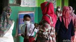 Ujian Penilaian Akhir Sekolah Tatap Muka SD di Bekasi
