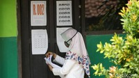 Ujian dengan protokol kesehatan ketat ini untuk mencegah penyeran COVID-19 di Bekasi.