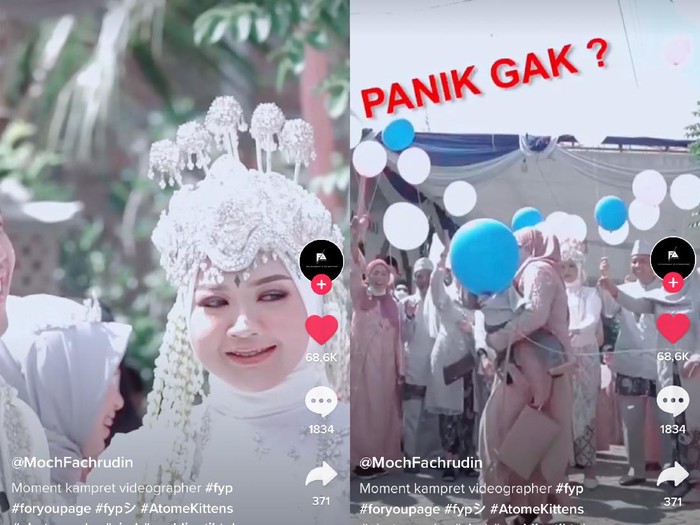 Viral momen lempar balon saat acara pernikahan jadi rusak karena emak-emak ini. Viral momen lempar balon saat acara pernikahan jadi rusak karena emak-emak ini.