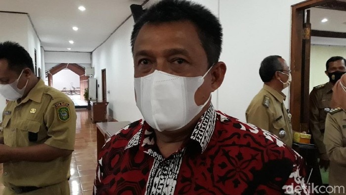 Wakil Bupati Kabupaten Bantul Joko B Purnomo, Senin (7/6/2021).
