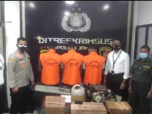 Patroli Karhutla, Tim Gabungan Tangkap 3 Pembalak Liar di Hutan Jambi