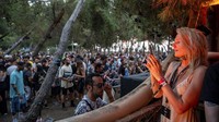 Festival musik ini menampilkan 50 musisi internasional dan lokal. AP Photo/Visar Kryeziu