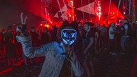 Penyelenggara berhasil menjual 10.000 tiket untuk festival yang berlangsung pada 3-7 Juni. AP Photo/Visar Kryeziu