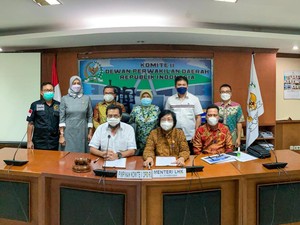 DPD RI Dukung Usaha KLHK Tumbuhkan PDB Melalui Hasil Hutan
