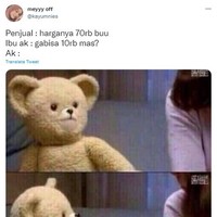 Kalau bisa diminta gratis pasti udah dilakuin deh.. Namanya juga emak-emak, kelakuannya kadang memang suka bikin geleng-geleng kepala. Foto: Twitter/@kayumnies