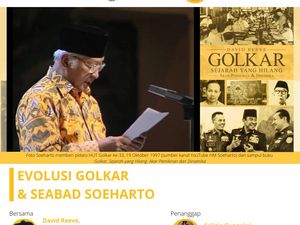Kilas Balik Sejarah Golkar, Dicetuskan Sukarno Dibangun Soeharto