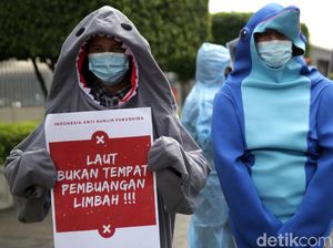 Hiu hingga Lumba-lumba Geruduk Kedubes Jepang, Ada Apa?