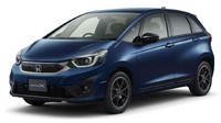 Honda Fit e:HEV sejatinya punya tampilan yang elegan, bahkan cenderung imut. Apakah bodykit dari Modulo X ini bisa mengubah tampilannya jadi lebih sporty? Foto: Dok. Honda