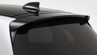 Warna hitam juga disematkan di bagian side skirt, spoiler, spion, dan garnish belakang. Di bagian belakang juga ada emblem Modulo X berlapis krom gelap, lalu bagian suspensinya juga baru, dan velgnya menggunakan model 8 palang 16 inci. Foto: Dok. Honda