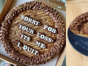 Berhenti Kerja, Wanita Ini Bikin Kue dengan Ucapan Sindiran untuk Bosnya!