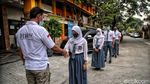 Melihat Simulasi Belajar Tatap Muka di SMAN 15 Jakarta