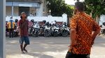 Penampakan Pria Bergolok yang Ngamuk di Mapolresta Yogyakarta