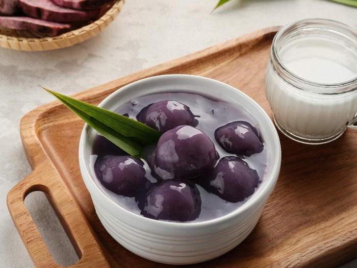 Resep Bubur Candil Ubi Ungu Resep Bubur Candil Ubi Ungu
