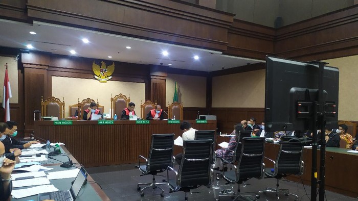 Sidang kasus suap Edhy Prabowo, Selasa (8/6)-Luqman/detikcom