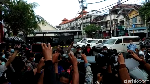 Potret Jerinx Bebas dari Lapas Kerobokan