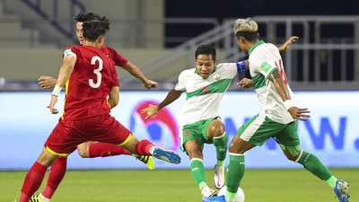 Sedih! Timnas Indonesia Dibantai Vietnam