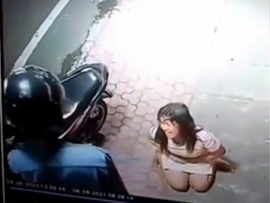 Viral Terekam CCTV Pria Pukuli Seorang Perempuan di Malang