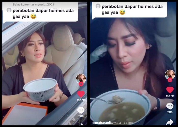 5 Momen 'Sultan' Maharani Kemala Kulineran, Jajan Steak Rp 23 Juta!