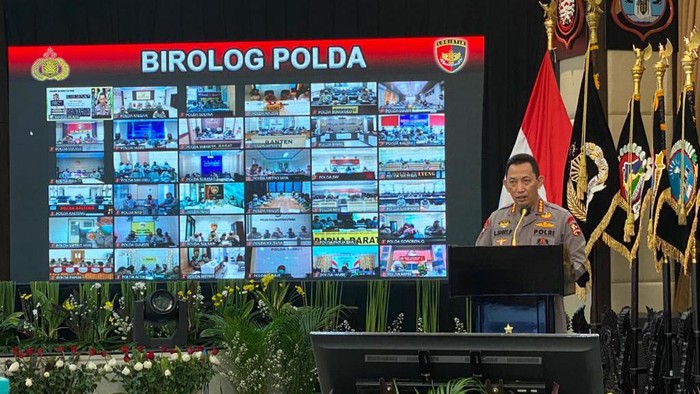 Kapolri berikan arahan untuk Slog Polri terkait percepatan bantuan saat bencana hingga pelayanan untuk kaum disabilitas