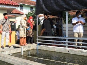 Kunker ke Tasikmalaya, Menaker Senang Lihat Budidaya Nila dan Lobster