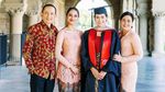Maudy Ayunda Rayakan Kelulusan S2 di Stanford University dengan Kebaya