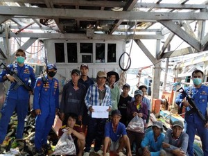 2 Kapal Vietnam Ditangkap di Natuna, 17 ABK Tersangka UU Cipta Kerja