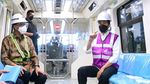 Jokowi Jajal LRT Jabodebek