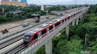 Mantap! LRT Jabodebek Siap Beroperasi Tahun Depan