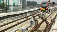 Seluruh trainset sedang dalam proses uji coba mulai dari uji coba rolling stock dynamic test hingga integration test dengan prasarana dan fasilitas operasi. Grandyos Zafna/detikcom.