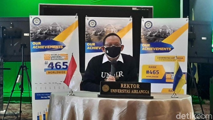 Rektor Unair Prof Dr Mohammad Nasih