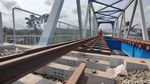 Rel Terpasang, Pembangunan Jalur Kereta Bandara Yogyakarta Dikebut