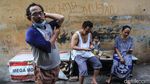 Suasana RW di Kemayoran yang Lockdown Terbatas