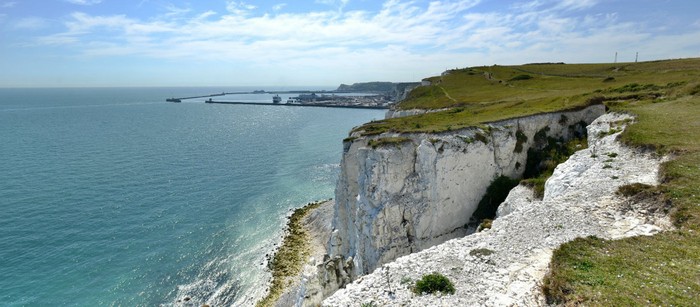 White Cliffs di Kent, Inggris