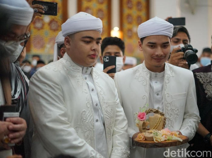 Ameer Azzikra Momen-momen pernikahan Ameer Azzikra dan Nadzira Shafa