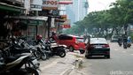 Begini Kondisi Trotoar Jalan Margonda yang Bakal Direvitalisasi