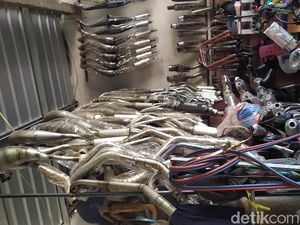 Ribuan Kendaraan Knalpot Bising di Jabar Ditindak Sejak Awal Tahun