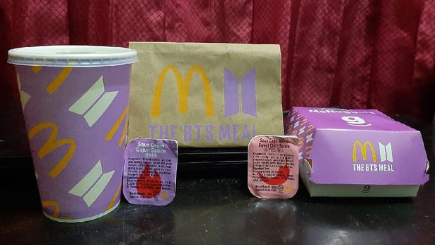 BTS Mela McDonald's
