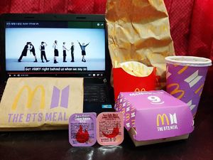 Kehebohan BTS Meal di Indonesia