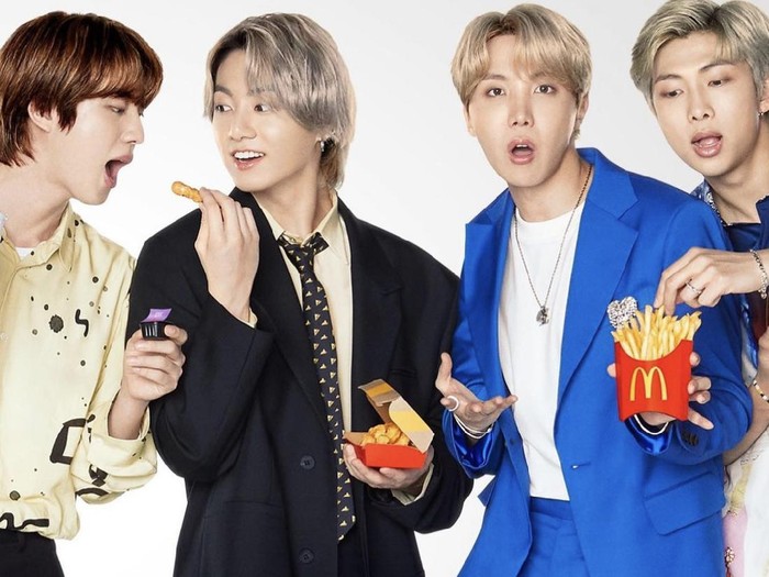 Foto BTS Meal. Foto BTS Meal.