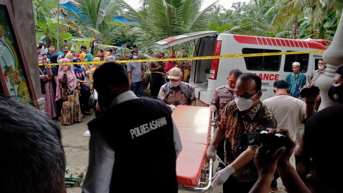 Geger pria tewas disekap di kamar, Asahan, Sumut.