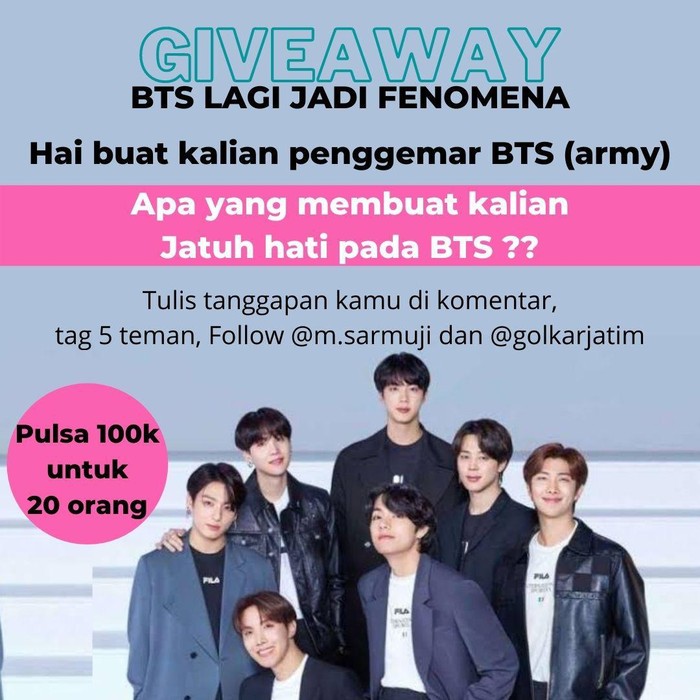 Giveaway buat ARMY