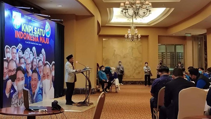 KNPI Gelar Halal Bihalal DPP KNPI gelar halal bihalal di Jakarta, Rabu (9/6). Komite Nasional Pemuda Indonesia (KNPI) akan menggelar kongres bersama.