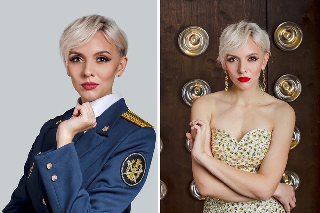 Tatiana Gritsaenko adalah seorang sipir dan ibu  muda. Ia memiliki suara yang merdu dan sempat ikut kontes menyanyi di televisi. Sebelum ini, Tatiana bahkan pernah berpartisipasi dalam kontes kecantikan. Foto: Dok. Miss Penal System Contest 2021