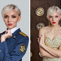 Tatiana Gritsaenko adalah seorang sipir dan ibu  muda. Ia memiliki suara yang merdu dan sempat ikut kontes menyanyi di televisi. Sebelum ini, Tatiana bahkan pernah berpartisipasi dalam kontes kecantikan. Foto: Dok. Miss Penal System Contest 2021