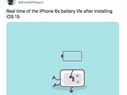 Meme Kocak iPhone 6S Nggak Kuat Dapat iOS 15
