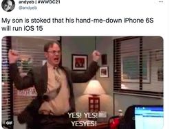 Meme Kocak iPhone 6S Nggak Kuat Dapat iOS 15